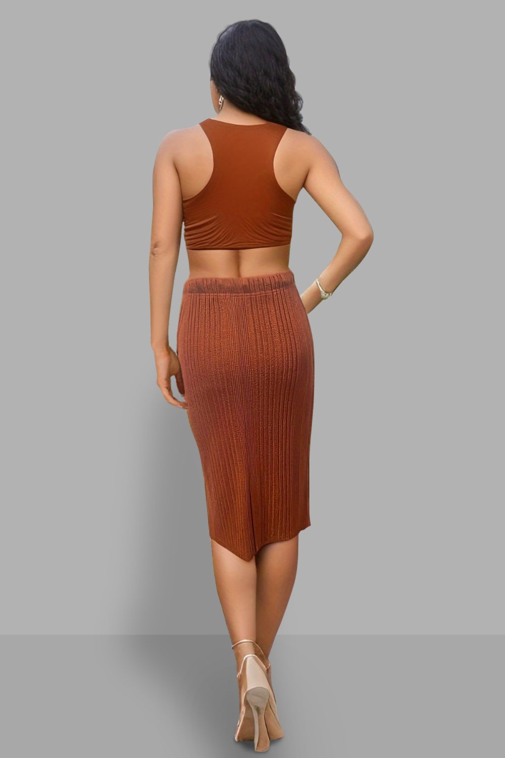 Slit High Waist Skirt - So•phis•ti•hood Boutique