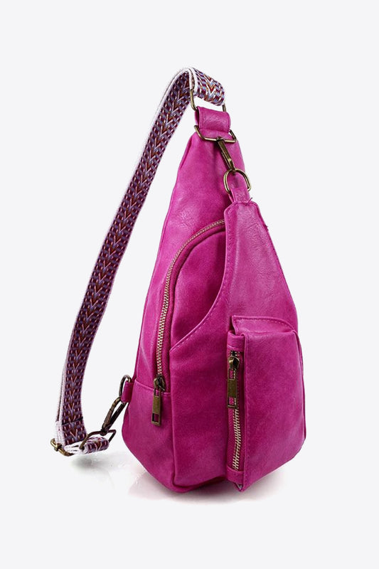 All The Feels PU Leather Sling Bag - So•phis•ti•hood Boutique