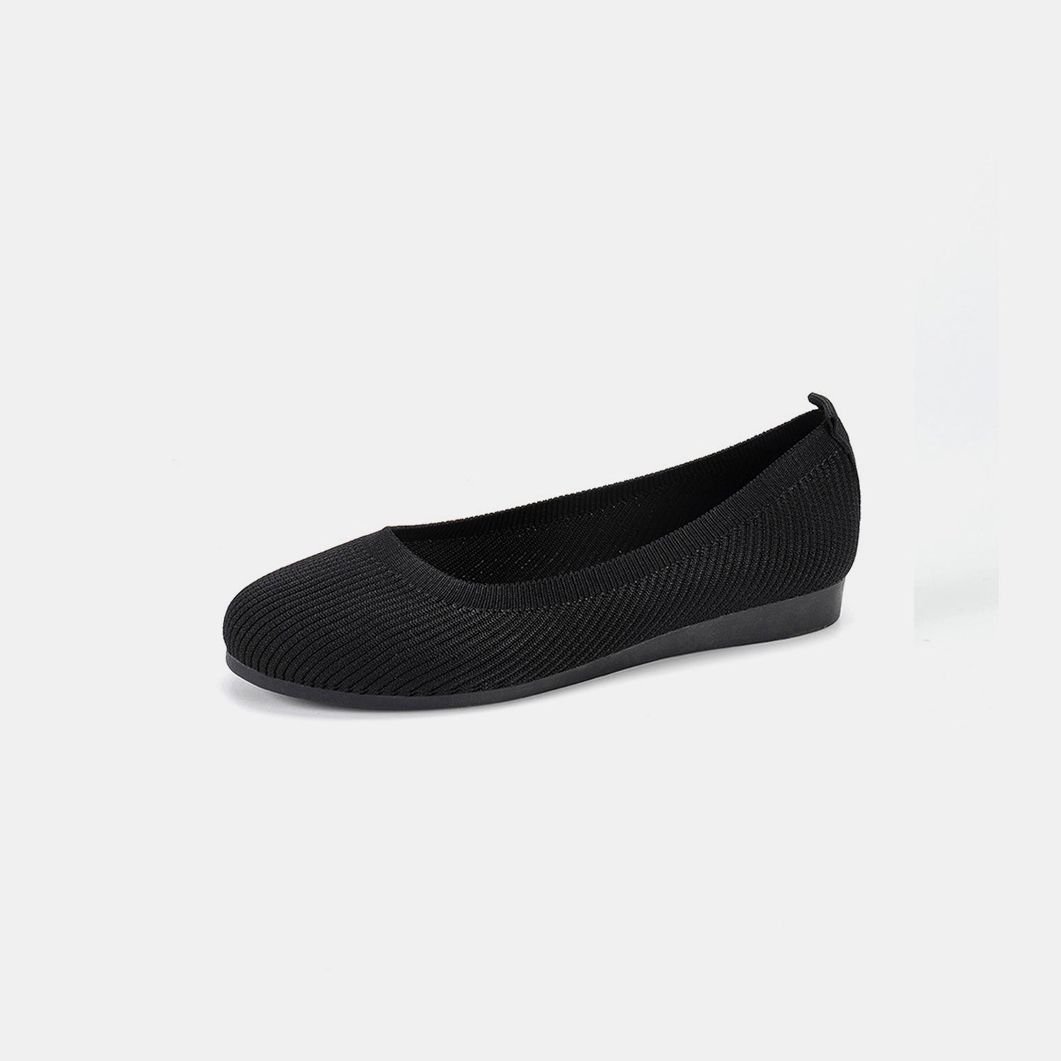 Round Toe Knit Ballet Flats - So•phis•ti•hood Boutique