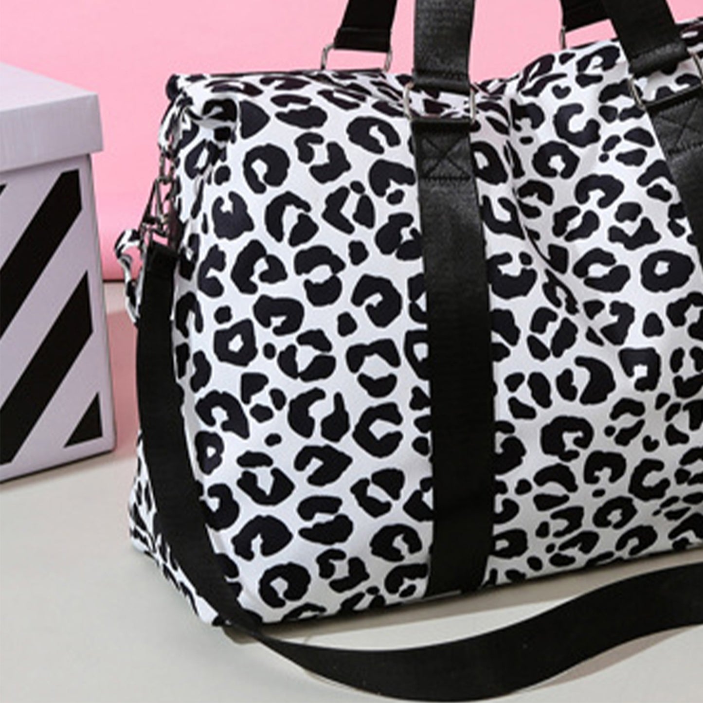 Animal Print Travel Bag - So•phis•ti•hood Boutique