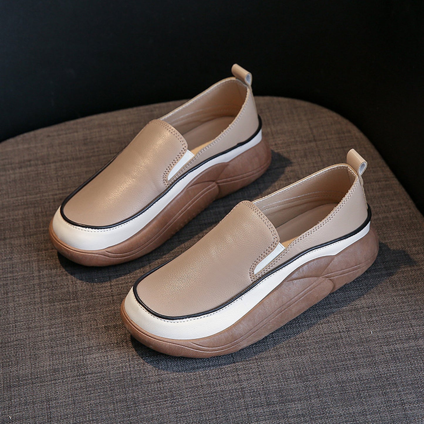 Chunky Slip On Shoes - So•phis•ti•hood Boutique