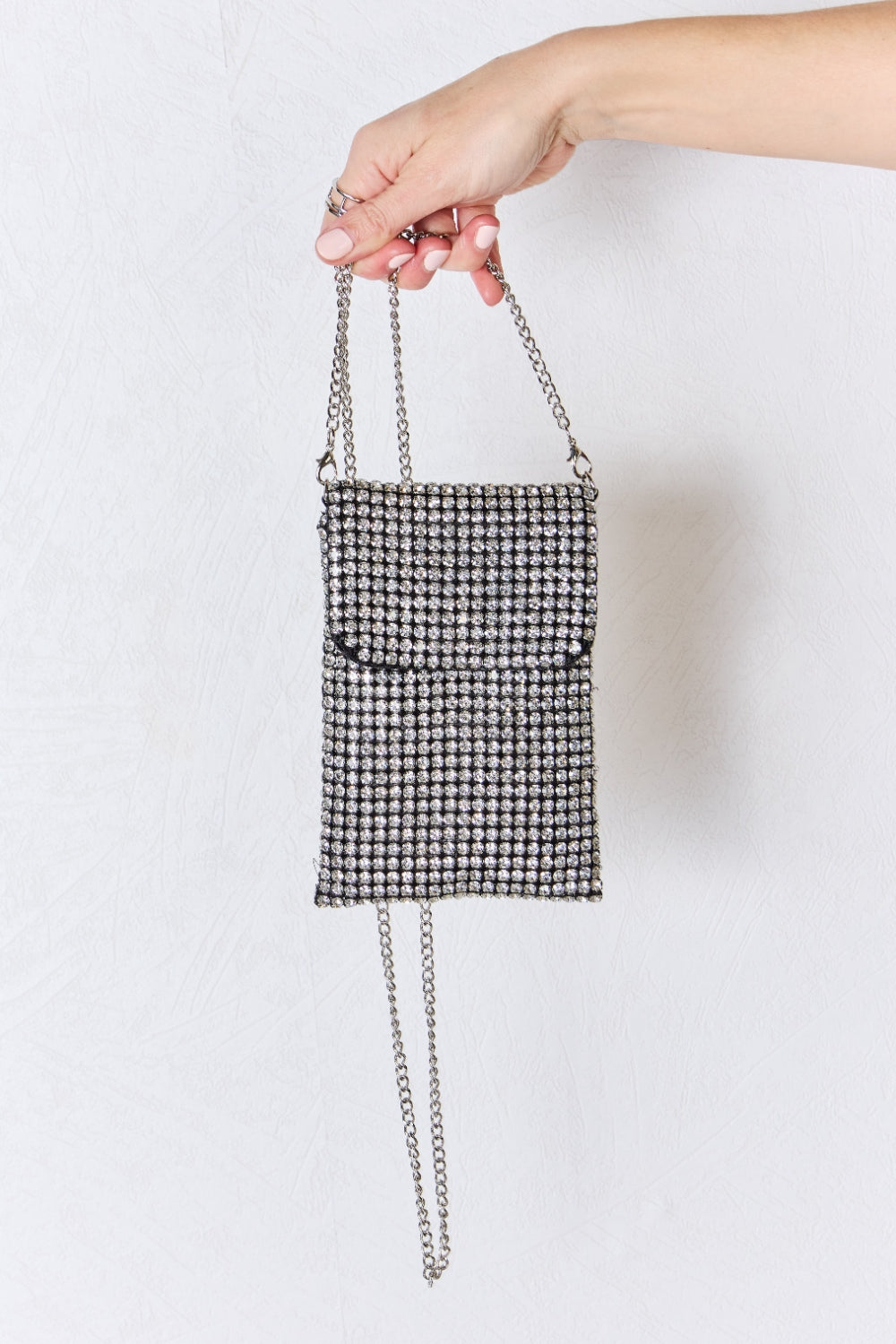 Forever Link Rhinestone Mini Crossbody Bag - So•phis•ti•hood Boutique