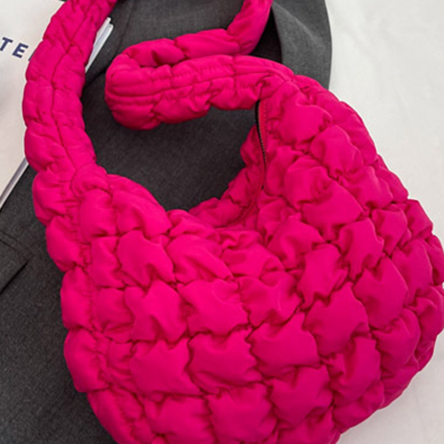 Quilted Shoulder Bag - So•phis•ti•hood Boutique