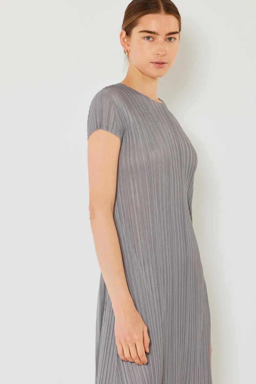 Marina West Swim Pleated Cap Sleeve A-Line Dress - So•phis•ti•hood Boutique