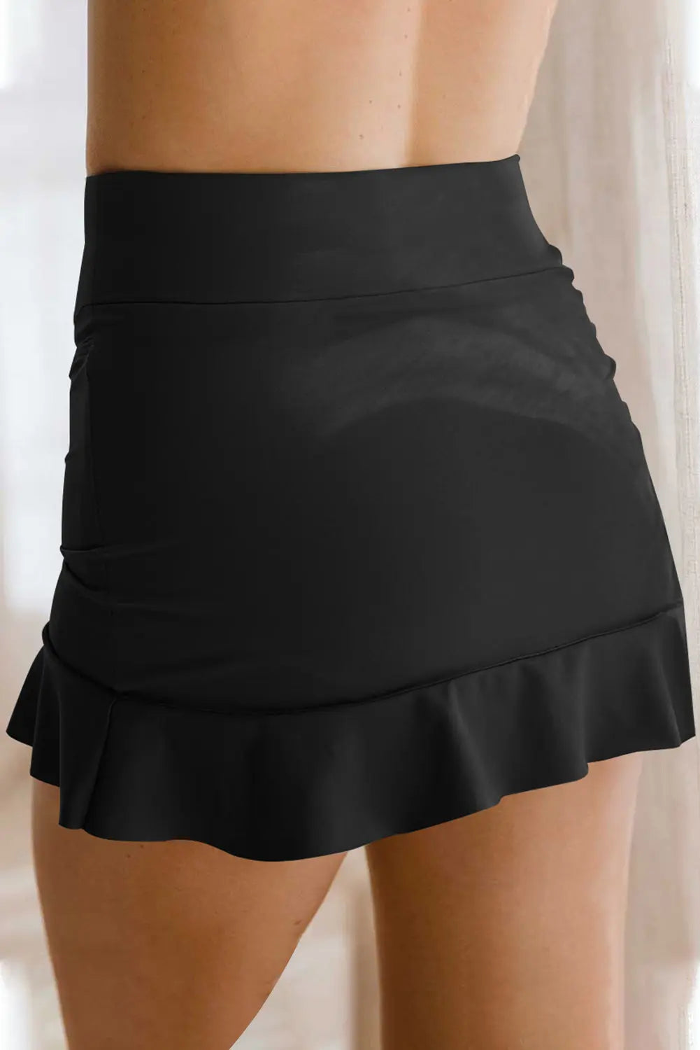 Ruffle Hem Swim Skort - So•phis•ti•hood Boutique